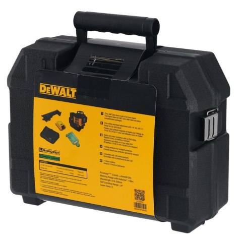 18V XR KOMPAKTOWY LASER 3X360 1 X 2AH DEWALT DCLE34031D1-QW