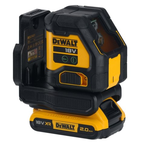 18V XR LASER KRZYŻOWY DEWALT DCLE34021D1-QW