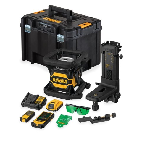 18V XR LASER ROTACYJNY ZIELONY TOOL CONNECT 1 X 2AH DEWALT DCE080D1GS-QW