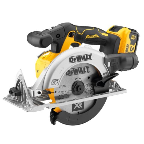 18V XR PILARKA TARCZOWA 165MM 2 X 5AH DEWALT DCS565P2-QW