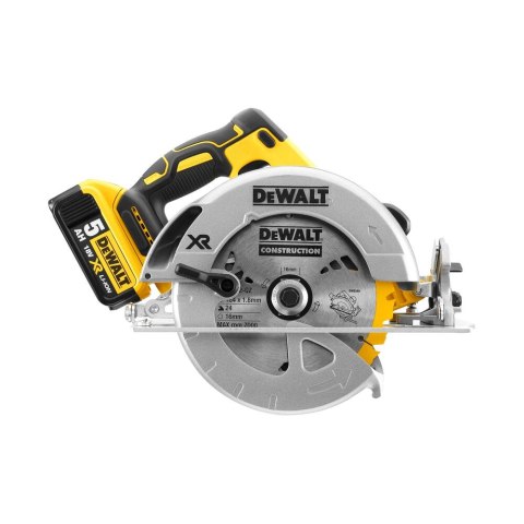 18V XR PILARKA TARCZOWA 165MM 2 X 5AH DEWALT DCS570P2-QW