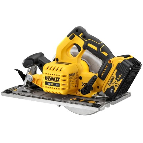 18V XR PILARKA TARCZOWA 184MM KOMPATYBILNA Z SZYNAMI DEWALT DCS572P2-QW