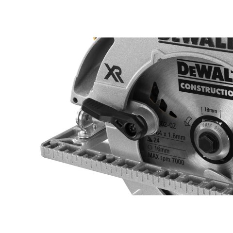 18V XR PILARKA TARCZOWA 184MM KOMPATYBILNA Z SZYNAMI DEWALT DCS572P2-QW