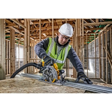 18V XR PILARKA TARCZOWA 184MM KOMPATYBILNA Z SZYNAMI DEWALT DCS572P2-QW
