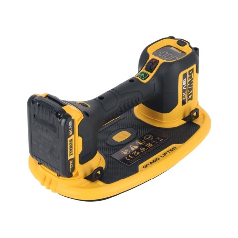 18V XR PODNOŚNIK PRÓŻNIOWY GRABO 1X2AH DEWALT DCE590D1T-QW