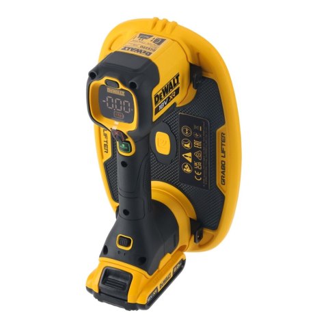 18V XR PODNOŚNIK PRÓŻNIOWY GRABO 1X2AH DEWALT DCE590D1T-QW