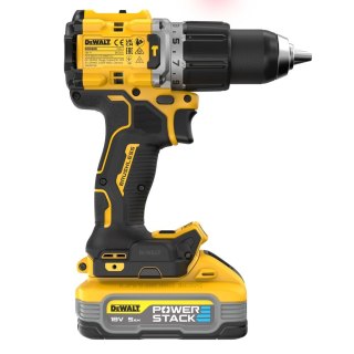 18V XR POWERSTACK WIERTARKO-WKRĘTARKA Z UDAREM 2 X 5AH DEWALT DCD805H2T-QW