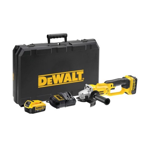 18V XR SZLIFIERKA KĄTOWA 125MM 2 X 4AH DEWALT DCG412M2-QW