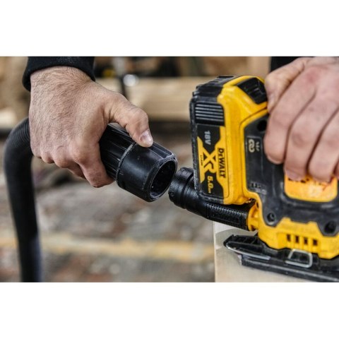 18V XR SZLIFIERKA OSCYLACYJNA 1/4 NA ARKUSZE DEWALT DCW200NT-XJ