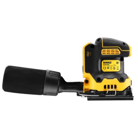 18V XR SZLIFIERKA OSCYLACYJNA 1/4 NA ARKUSZE DEWALT DCW200NT-XJ