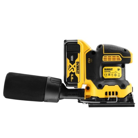 18V XR SZLIFIERKA OSCYLACYJNA 1/4 NA ARKUSZE DEWALT DCW200P2-QW