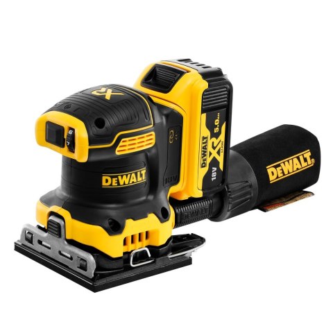 18V XR SZLIFIERKA OSCYLACYJNA 1/4 NA ARKUSZE DEWALT DCW200P2-QW