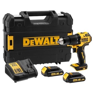 18V XR WIERTARKO-WKRĘTARKA Z UDAREM 2 X 1.5AH DEWALT DCD709S2T-QW