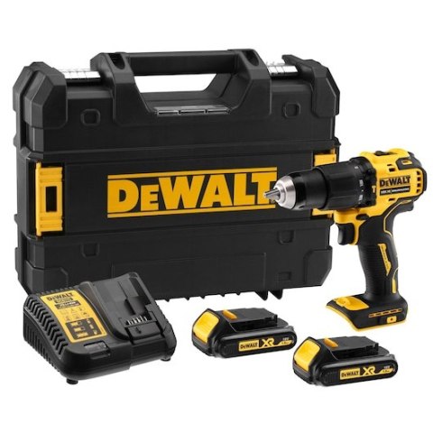18V XR WIERTARKO-WKRĘTARKA Z UDAREM 2 X 1.5AH DEWALT DCD709S2T-QW