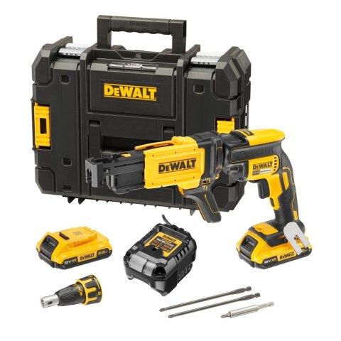 18V XR WKRĘTARKA DO PŁYT K-G 2 X 2AH DEWALT DCF620D2-QW