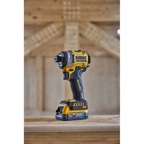 18V XR ZAKRĘTARKA UDAROWA 2X1.7AH POWERSTACK DEWALT DCF860E2T-QW