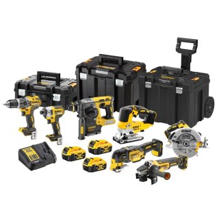 18V XR ZESTAW 7 NARZĘDZI BEZSZCZOTKOWYCH - 3 X 5 AH DEWALT DCK755P3T-QW