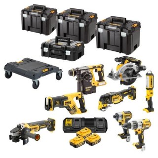18V XR ZESTAW 8 NARZĘDZI BEZSZCZOTKOWYCH - 4 X 5 AH DEWALT DCK853P4T-QW