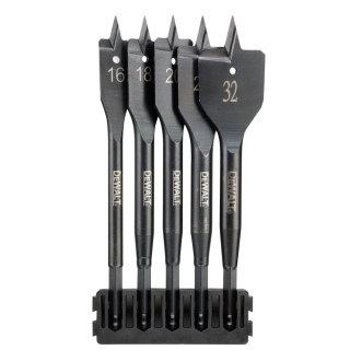 5 SZT. WIERTŁA PŁASKIE DO DREWNA DEWALT DT70834-QZ
