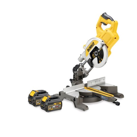54V XR FLEXVOLT PILARKA UKOSOWA 216MM 2 X 6AH DEWALT DCS777T2-QW