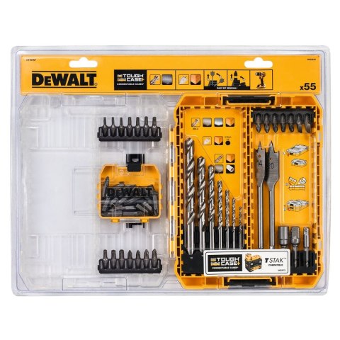 55-CZ. ZESTAW AKCESORIÓW DEWALT DEWALT DT70757-QZ