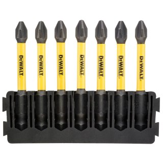 7 SZT. BITY PH2 57MM FLEXTORQ DEWALT DT70817-QZ