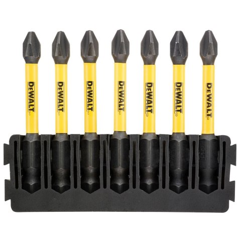 7 SZT. BITY PH2 57MM FLEXTORQ DEWALT DT70817-QZ