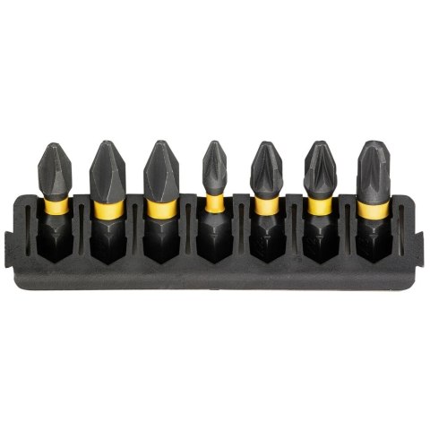 7 SZT. BITY PH/PZ 25MM FLEXTORQ DEWALT DT70809-QZ