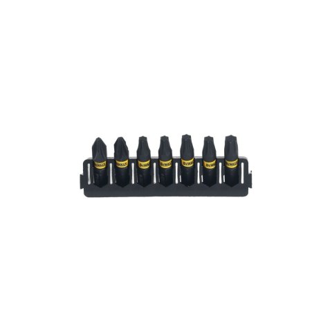 7 SZT. BITY PH/PZ/TX 25MM FLEXTORQ DEWALT DT70810-QZ