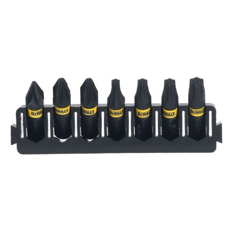 7 SZT. BITY PZ/TX 25MM FLEXTORQ DEWALT DT70813-QZ