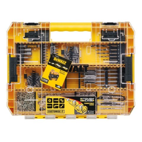80SZT. ZESTAW DO WIERCENIA DEWALT DT70767-QZ
