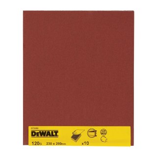 ARKUSZ DO STAL INOX 230 X 280 MM GR120 DEWALT DT3282-QZ