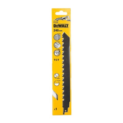 BRZESZCZ. SPECJ.DO PIL.SZAB.240X12.7MM DEWALT DT2420-QZ