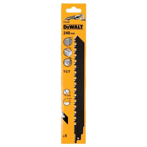 BRZESZCZ. SPECJ.DO PIL.SZAB.240X12.7MM DEWALT DT2420-QZ