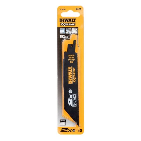 BRZESZCZOT DO CIĘCIA METALU 152MM 5SZT DEWALT DT2407L-QZ