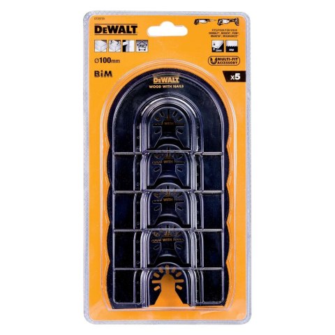 BRZESZCZOTY DO DOKŁADNEGO CIECIA 30X43 5SZT DO MULTINARZĘDZIA DEWALT DT20729-QZ