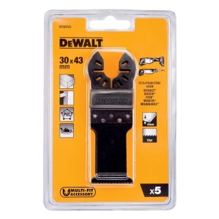 BRZESZCZOTY DO DREWNA FASTCUT 30X43 5SZT DO MULTINARZĘDZIA DEWALT DT20725-QZ