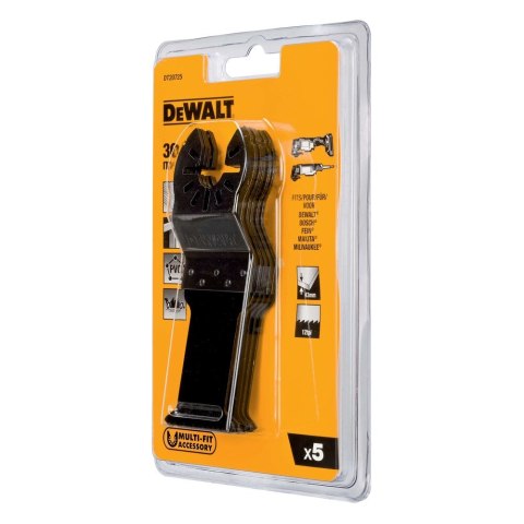 BRZESZCZOTY DO DREWNA FASTCUT 30X43 5SZT DO MULTINARZĘDZIA DEWALT DT20725-QZ