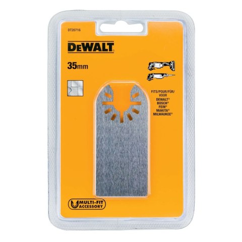 BRZESZCZOTY OSTRZE SKROBAKA DO MULTINARZĘDZIA DEWALT DT20716-QZ