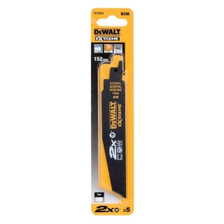 BRZESZCZOTY UNIWERSALNE 10 TPI 5SZT DEWALT DT2301L-QZ