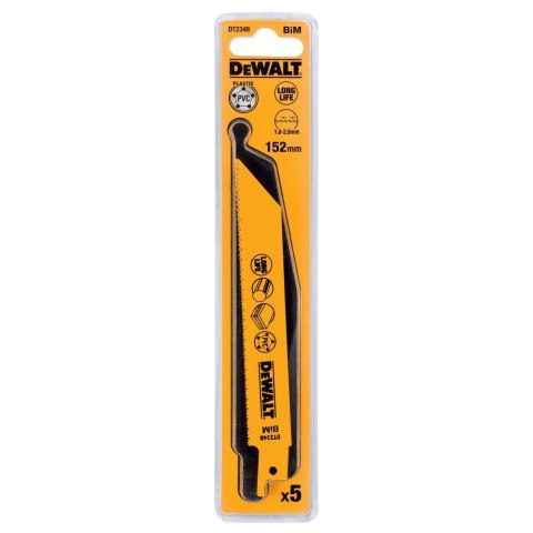 BRZESZCZOTY ZE ST.KOB.152MM, 1.8-2.5MM DEWALT DT2348-QZ