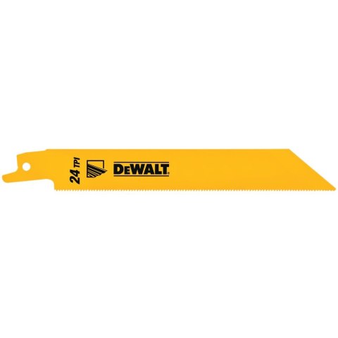 BRZESZCZOTY ZE ST.KOB.152MM 24TPI 5SZT DEWALT DT2385-QZ