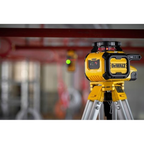 CZERWONY ROTACYJNY LASER ALKALICZNY DEWALT DCLE05211R-XJ
