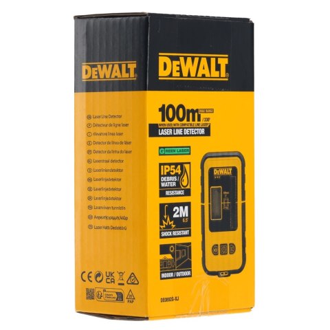 DETEKTOR LASEROWY - ZIELONY DEWALT DE0892G-XJ