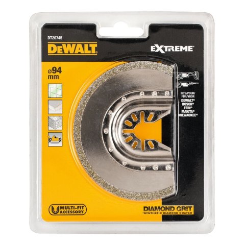 DIAMENTOWY PÓŁKSIĘŻYC DO MULTINARZĘDZIA DEWALT DT20745-QZ