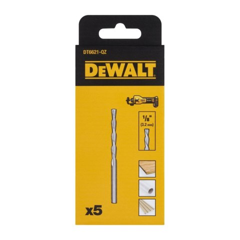FREZ 1/8' MULTI-MATERIAL DEWALT DT6621-QZ
