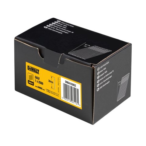 GWOŹDZIE 16GA 20 DEG 38MM GALV 2.5M DEWALT DNBA1638GZ