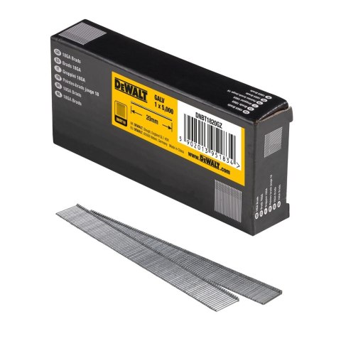 GWOŹDZIE/SZTYFTY 0ST 18GA DŁ.20MM OCYN DEWALT DNBT1820GZ
