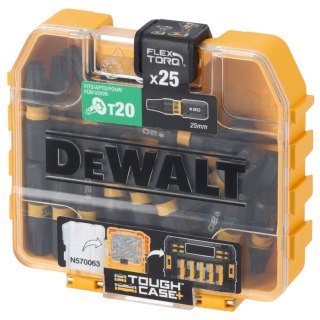 KOŃC. UDAR T20 25MM TORX TIC TAC DEWALT DT70557T-QZ