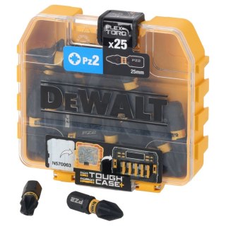 KOŃC WKRĘT UDAR PZ2 25MM TORX TIC TAC DEWALT DT70556T-QZ
